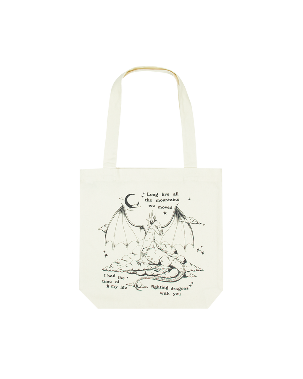 How The Kingdom Lights Shined Cream Tote Bag
