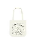 How The Kingdom Lights Shined Cream Tote Bag